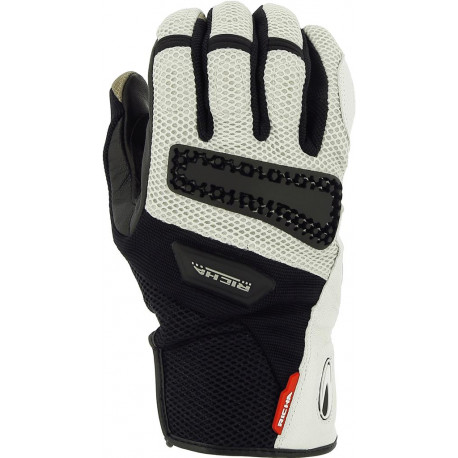 RICHA Dakar Mesh glove svart/vit