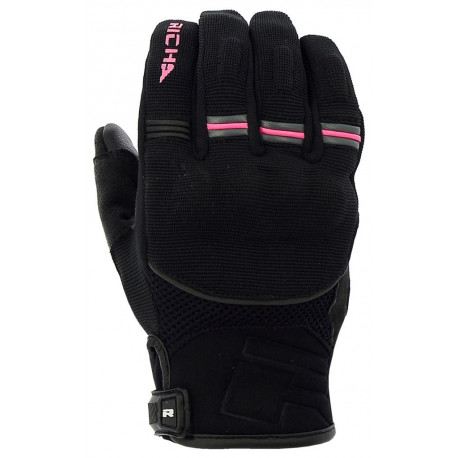 Richa Scope Summer Glove svart/rosa, Dam